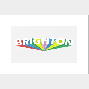 Brighton Rainbow Posters and Art